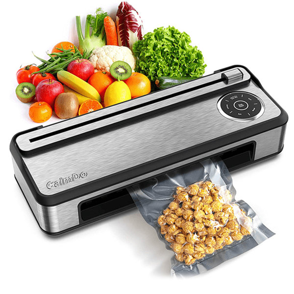 Calmdo Full Automatic Vacuum Sealer Machine with Cutter, Vacuum