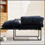 Fauteuil inclinable réglable à angles multiples, structure en métal durable et revêtement en chenille pour un confort et une polyvalence ultimes dans n'importe quelle pièce-2141536385