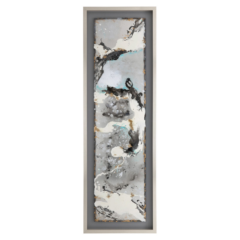 3 Piece Floater Frame Painting Set on Canvas