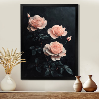 Ludgershall - Floral Canvas Art Print