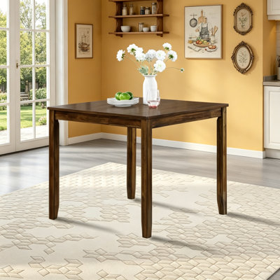 Table carrée en bois
