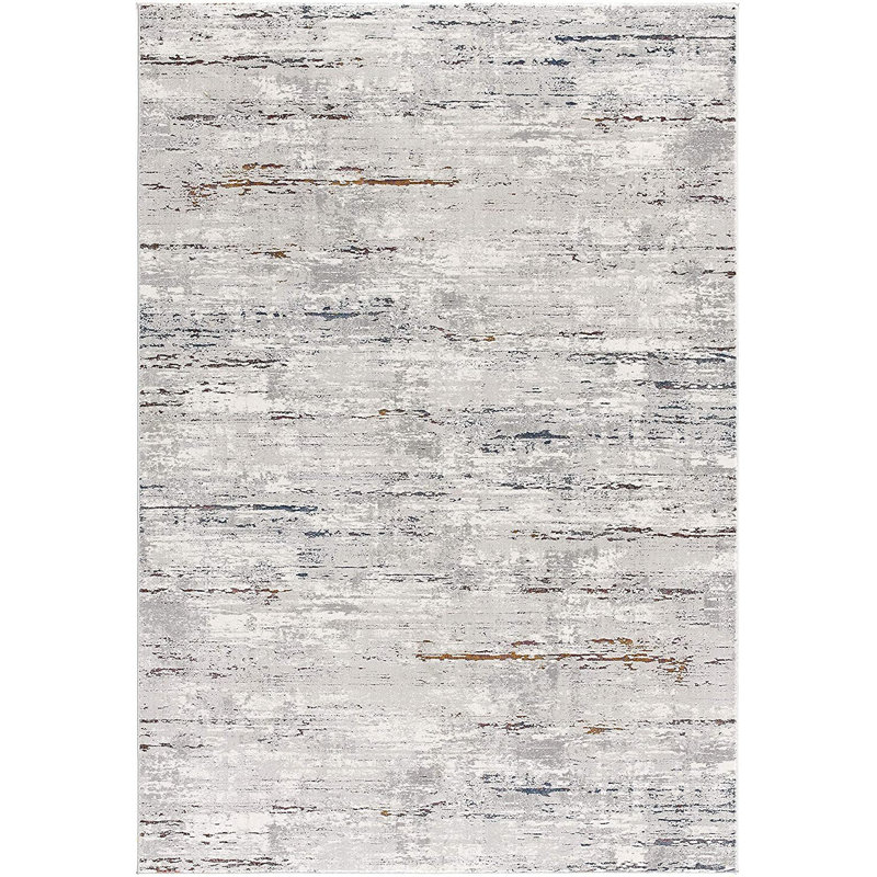 Tapis abstrait gris, Rectangle 8 pi x 11 pi