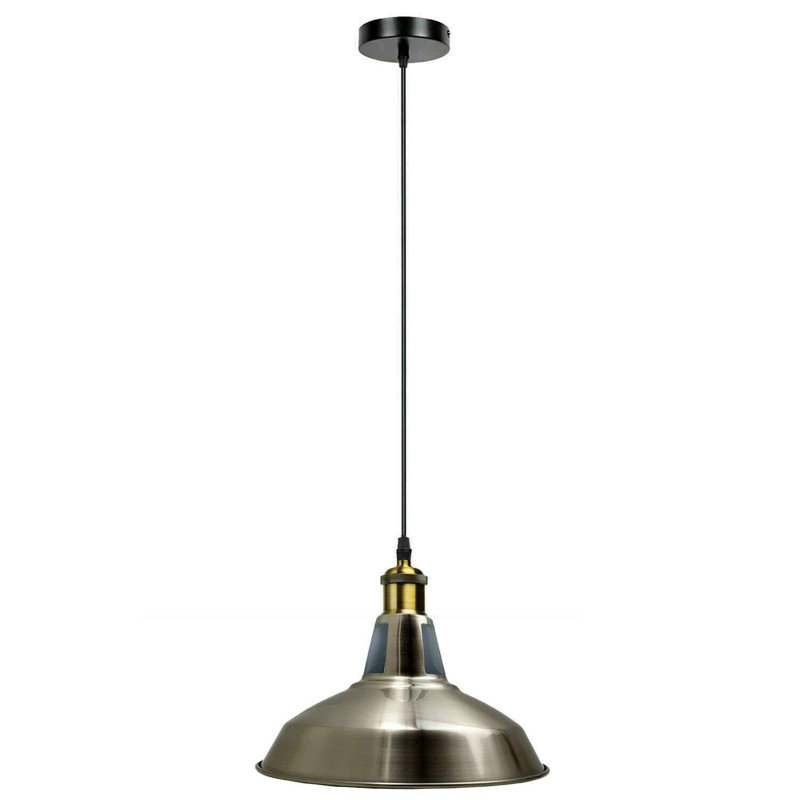 Meghan 1 - Light Bowl Pendant, Satin Nickel