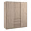 Bonaira 3 Door Manufactured Wood Wardrobe-82963258