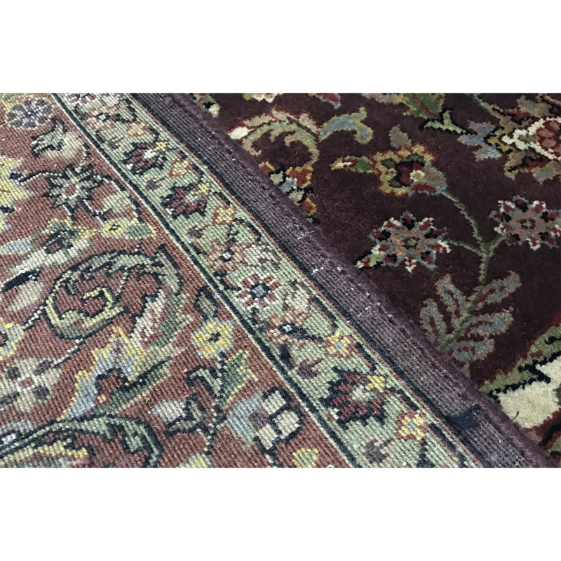 Gramercy Wool Oriental Area Rug in Brown