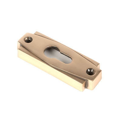 Art Deco Bronze Euro Escutcheon