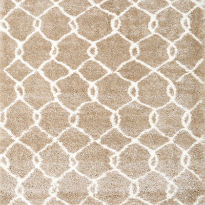 Tapis beige contemporain