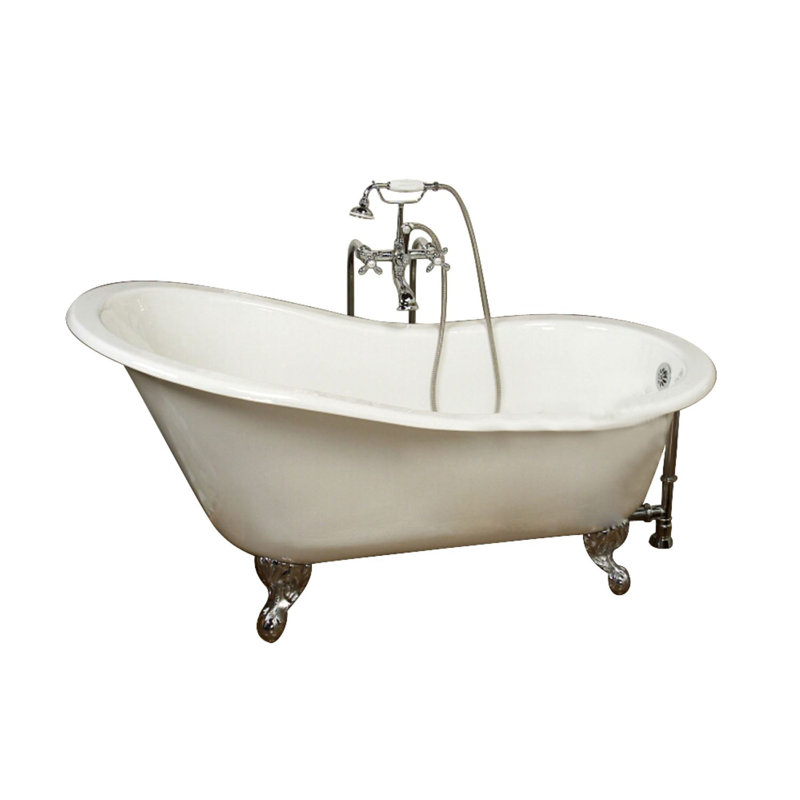 Baignoire de trempage à pattes 61" x 31" moulée en fonte Griffin
