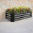 Spacious Planters, Metal 4 X 2 X 1 Ft, Modern Industrial For Home Garden