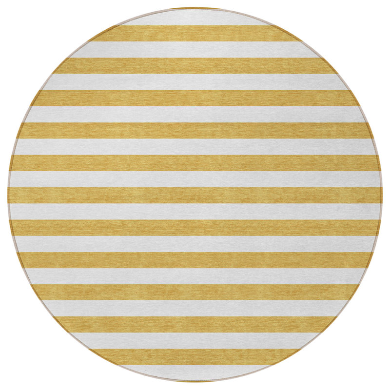 Tapis d'intérieur rond 8 po