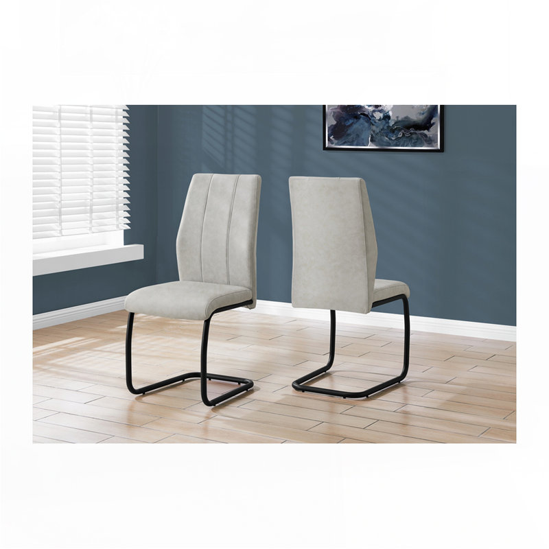 Chaise de salle à manger, 2 pièces, Grey