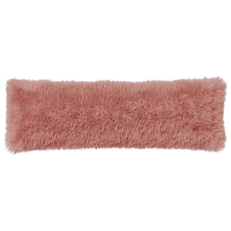 Taupe Cushion Cover, Rectangle 40cmH x 145cmW, Pink
