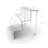 Acrylic Risers 11.8" W x 8.5" D Three-Tier Acrylic Step Display Jewelery Display Decoration