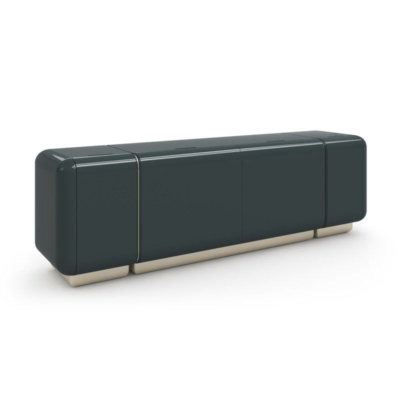 Caracole Media Console, Green