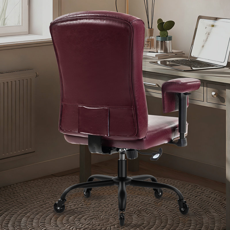 Chaise de bureau Carraton, Rouge