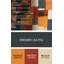 Tapis orange/beige/bleu foncé contemporain-97766436