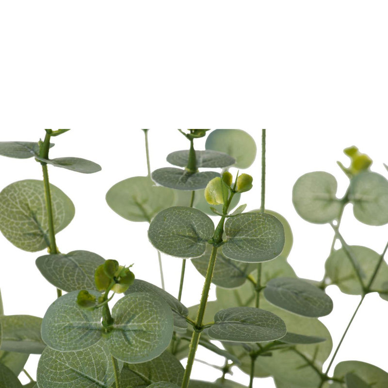 Set of 6 Faux Eucalyptus Greenery Stems