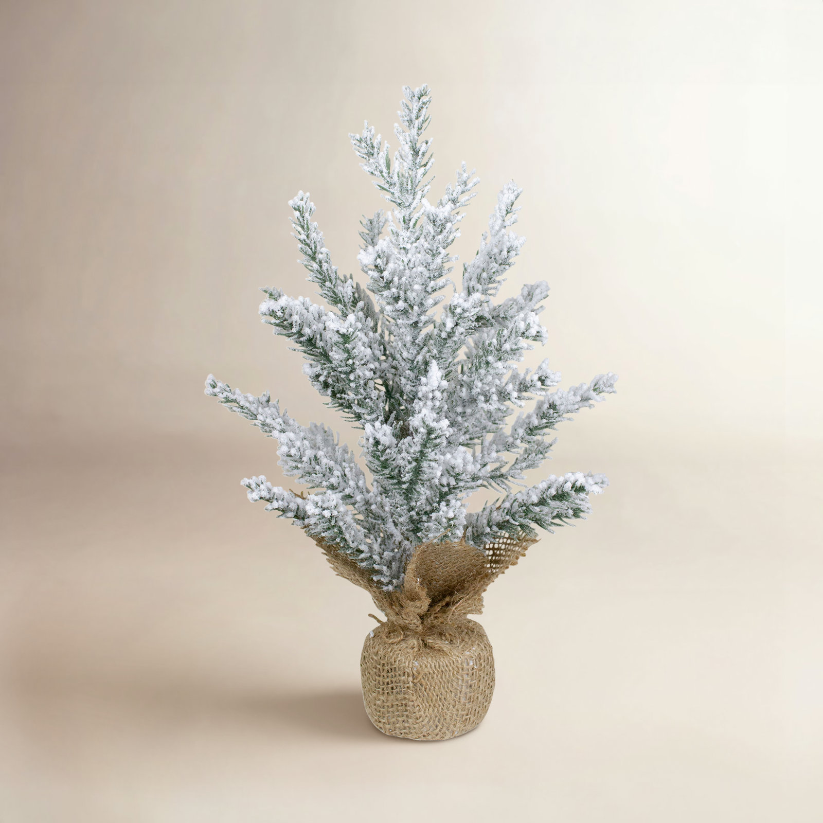 Flocked Tabletop Tree