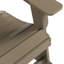 Chaise berçante d'extérieur en poly-87654873