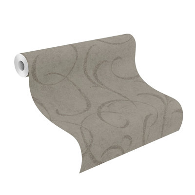 10.05m x 53cm Textured Matt Wallpaper Roll