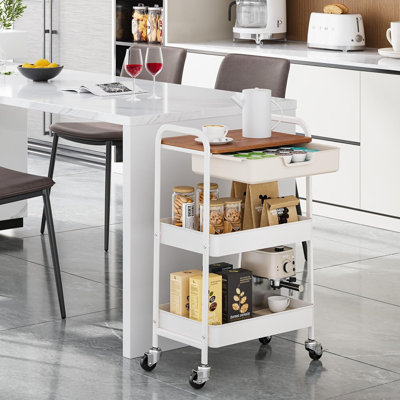 Shurlene Metal Bar Cart by Ebern Designs
