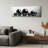 Black Balls Circle On Canvas