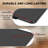 Kitchen Appliance Sliding Tray - Coffee Maker Slider With Rolling Wheels Under Cabinet Countertop Storage Organizer Moving Caddy Extra Wide