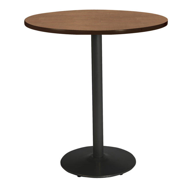 Table de salle à manger ronde Mode, Noir, Cerise, H 29 po x l 42 po x P 42 po