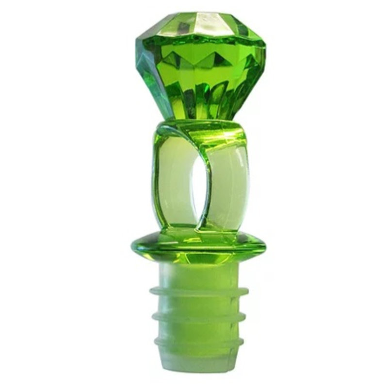 Bouchon de bouteille Astoria Diamond Ring, Vert