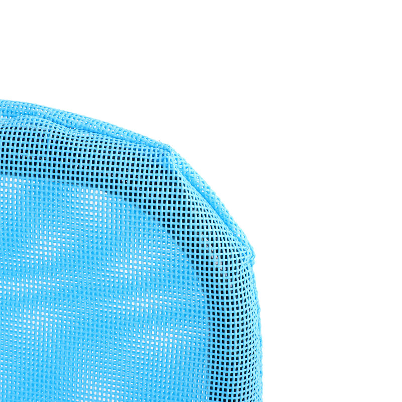 Pool Sun Tanning Chair - Blue. Outdoor Lounge With Reclining . Breathable Mesh Seat And . Customizable Comfort, 5 Adjustable Positions. Lightweight Foldable. For Beach, Yard, Patio. Strong Steel