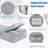 Underbed Storage Containers 3 Pack, Large Under Bed Storage Bins With Lids, Foldable Sturdy Under The Bed Storage Drawer-777008907