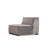 Modern Corner Sofa, Grey Fabric Upholstery, 108.7 x 118.1 x 29.9 inches | Beech Wood & Chipboard Frame, 100% Polyester | Includes 4 Pillows (19.7 x 19.7 inches) | Soft Foam Cushions & Stylish Black Legs - Ideal for Home & Hotel Use-1716452845