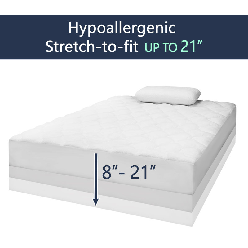 Down Alternative Mattress Pad, King