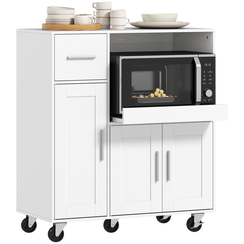 80 cm W Kitchen Cart with Top