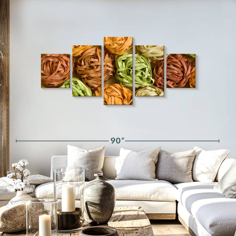 Tagliatelle, H 30 po x l 68 po