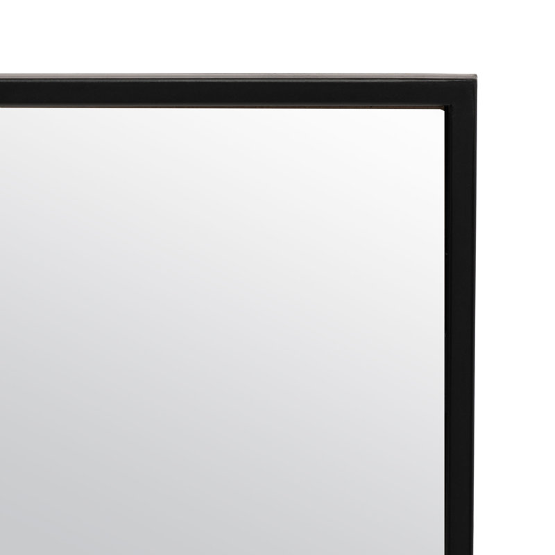 Miroir mural 24 po x 36 po, Noir