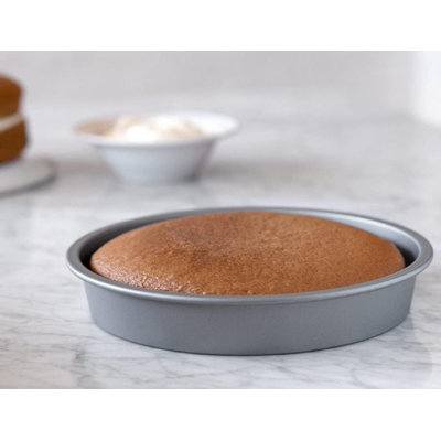 9-Inch Nonstick Round Cake Pans Set of 2 – DuraGlide PLUS Even Baking Bakeware