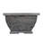 32"  Mgo Light-Weight Concrete Wood Burning Square Fire Pit, Grey