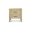 Wiley 2 - Drawer Solid Wood Nightstand