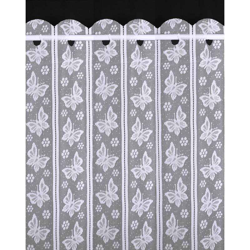 Annelisa Lace Curtain Single Panel, 183cm Width x 229cm Drop