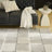 Ebern Designs Reimann Ivory Grey Modern Indoor Rug-499593265