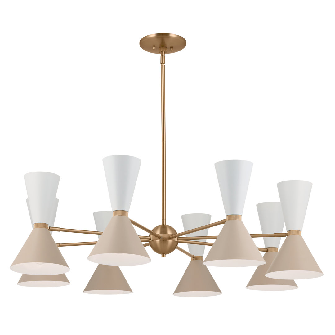 Phix 16 - Light Chandelier Classic Chandelier DecorbyHannah Shade 