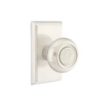 Double Dummy Belmont Knob with Rectangular Rose