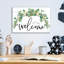 «Entrer tous sont les bienvenues» par Cindy Jacobs, art mural en verre acrylique-1862058250