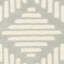 Hardouin Geometric Handmade Tufted Wool Grey/Ivory Area Rug-19275209