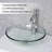 Getzel 48 Single Bathroom Vanity with Wood Top, Vessel Sink, Zinc Alloy Faucet, Solid Wood Legs-192533914-192533917