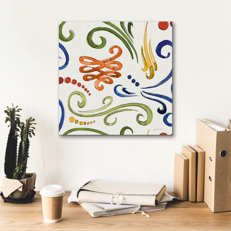 Art mural sur toile Winston Porter «Fall Sweet Fall 8» par Anne Tavoletti, H 12 po x l 12 po 