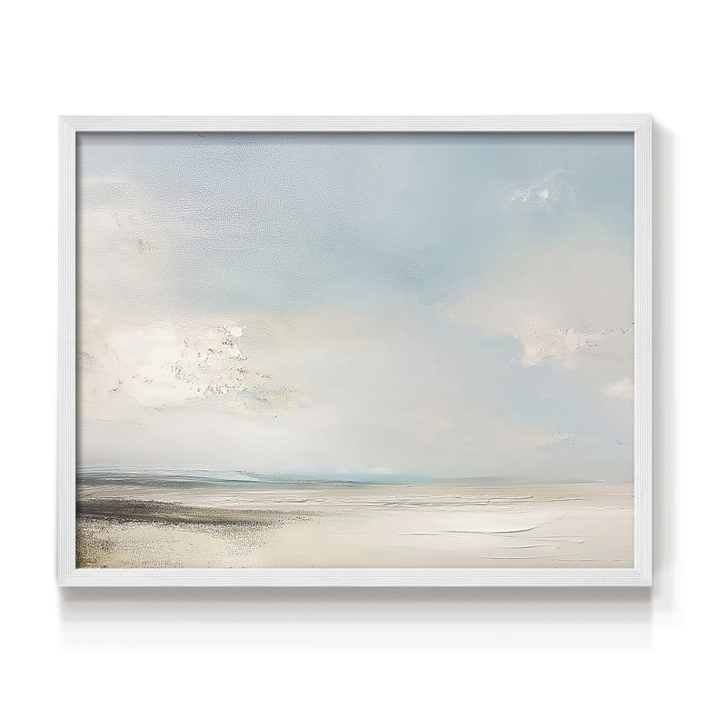 Nautical Series-CLVII -Framed Print - Restickable, H 22 po x l 28 po, Blanc