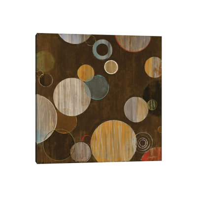 Warm Bubbles by Liz Jardine - Wrapped Canvas Painting