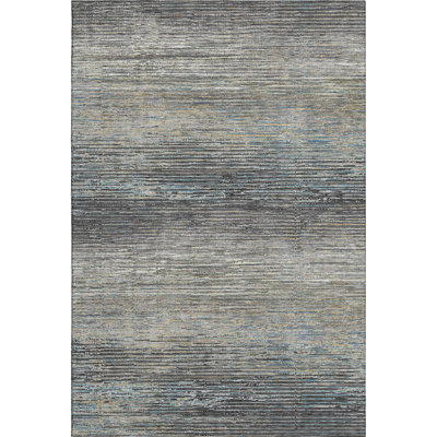 Premium Machine Washable Alijah AMF1264 Stripes Rug